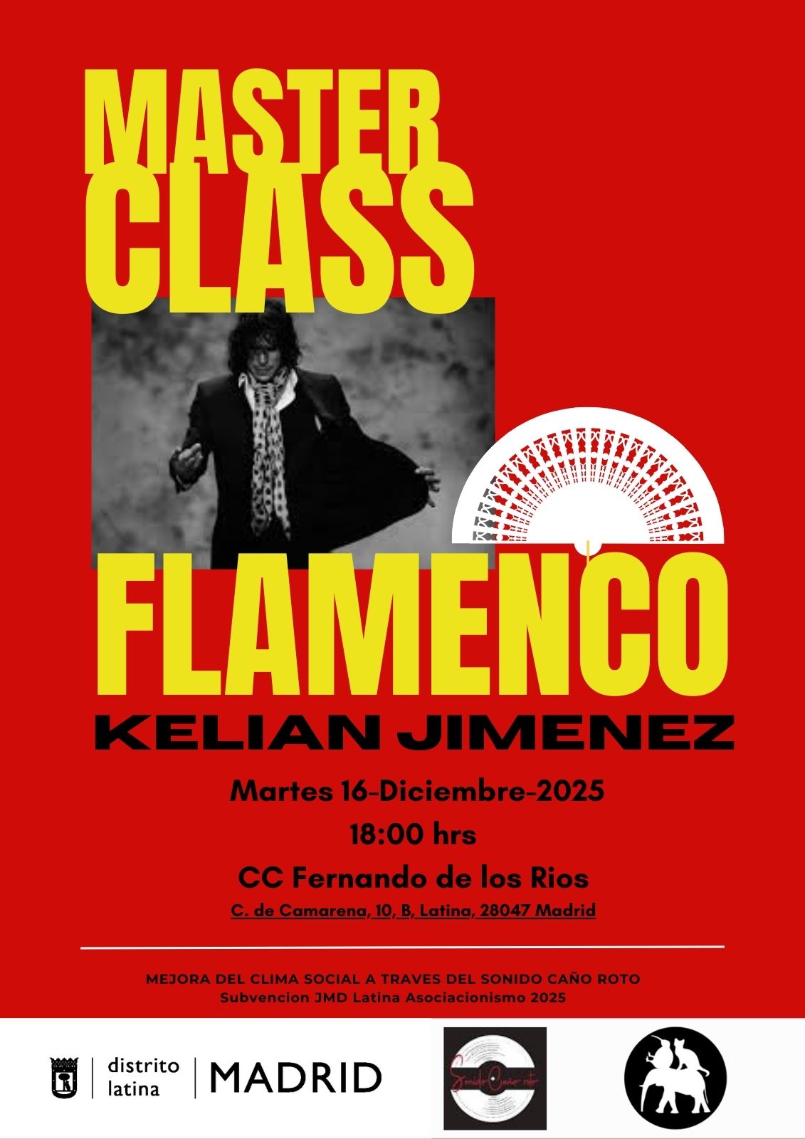 Master Class Baile Flamenco (16 de diciembre)