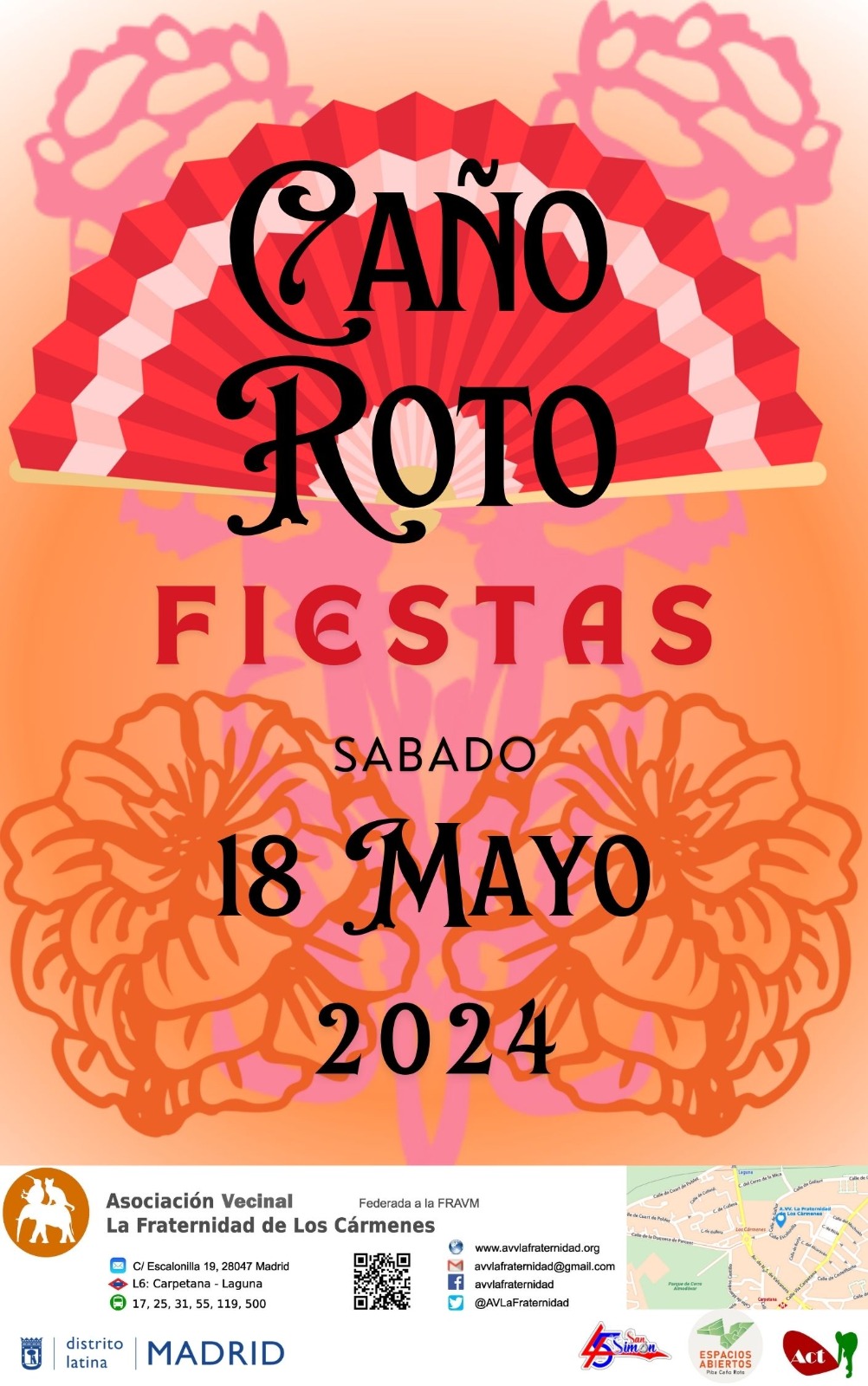 Fiestas de Caño Roto 2024 (sábado 18 de mayo)