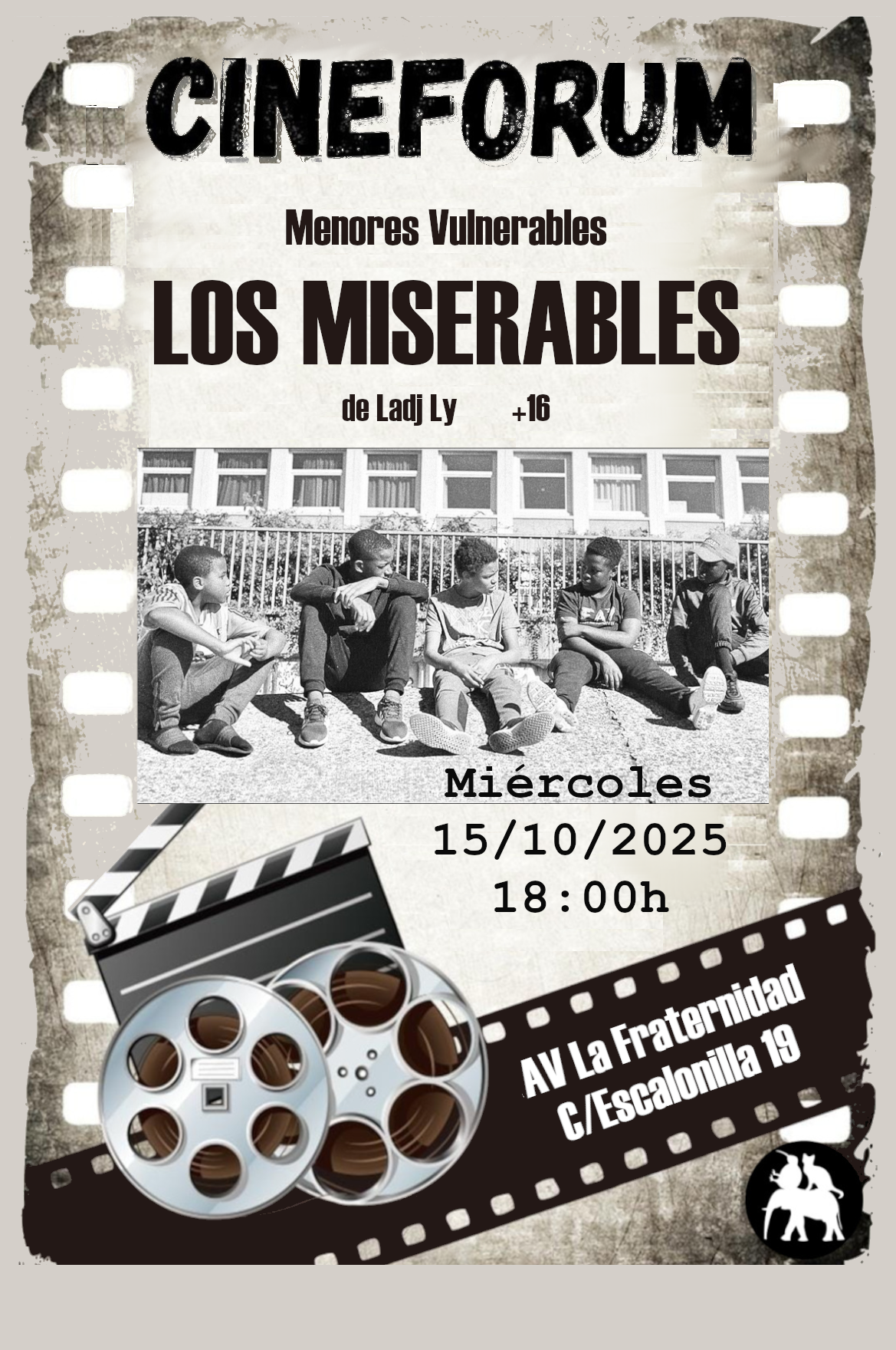 Cinefórum – Los Miserables (15 de octubre)